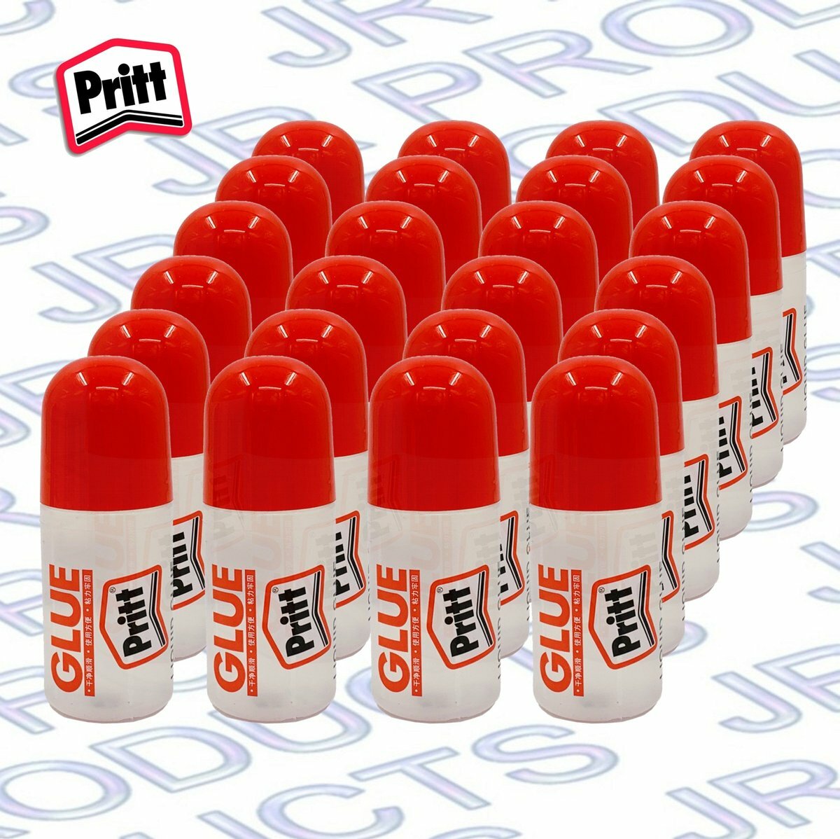 Pritt - 德國百特 迷你透明膠水 (32毫升) x 24支《香港行貨》PKA3D-B