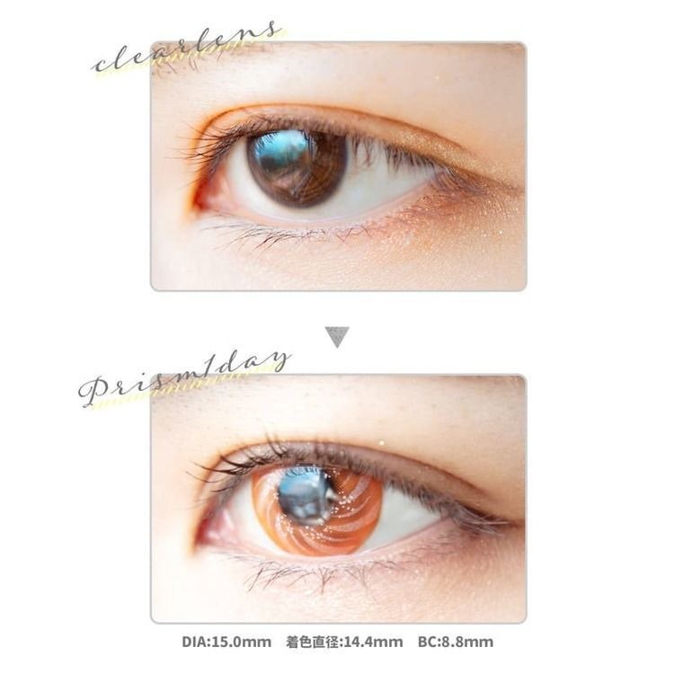 [日拋] Etia.Prism 1 Day Prism Orange 日拋隱形眼鏡｜每盒6片