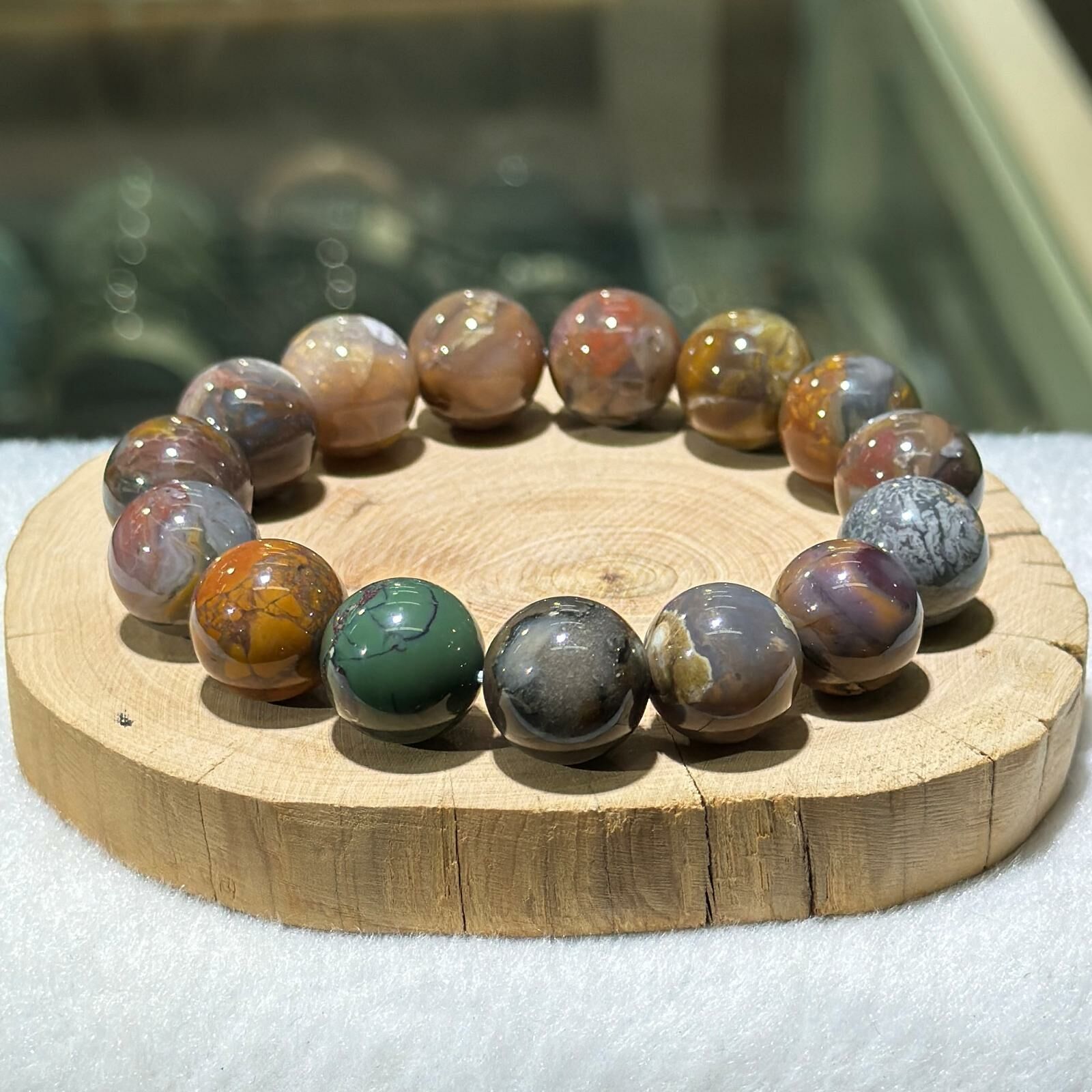 大m💫大地色系阿拉善手串