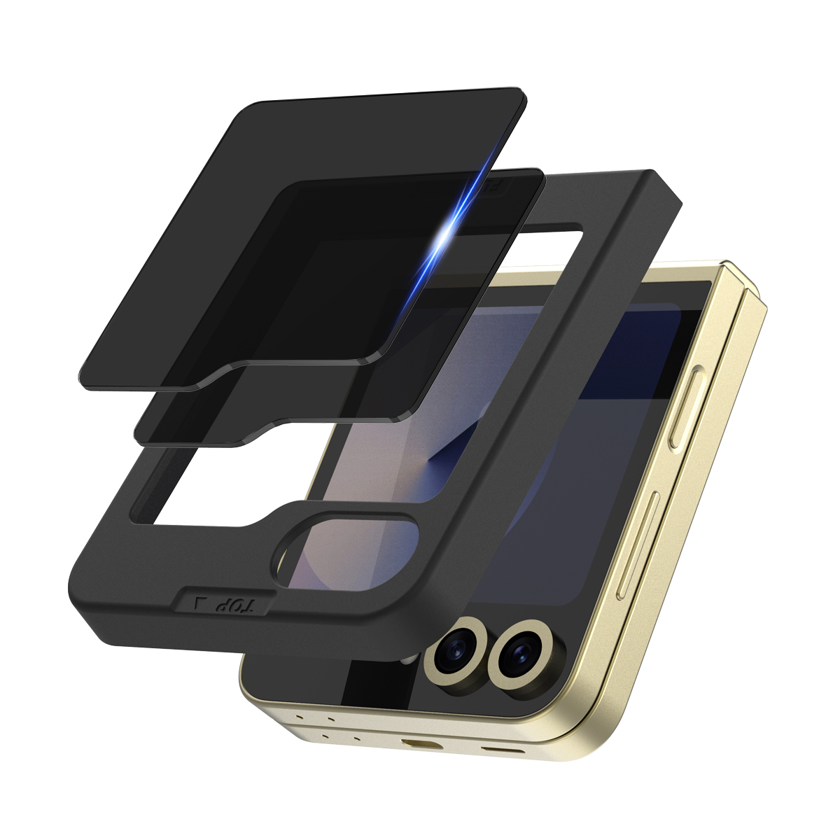 araree Core 外屏防偷窺強化玻璃 X2 -Galaxy Z Flip 6 | 香港行貨