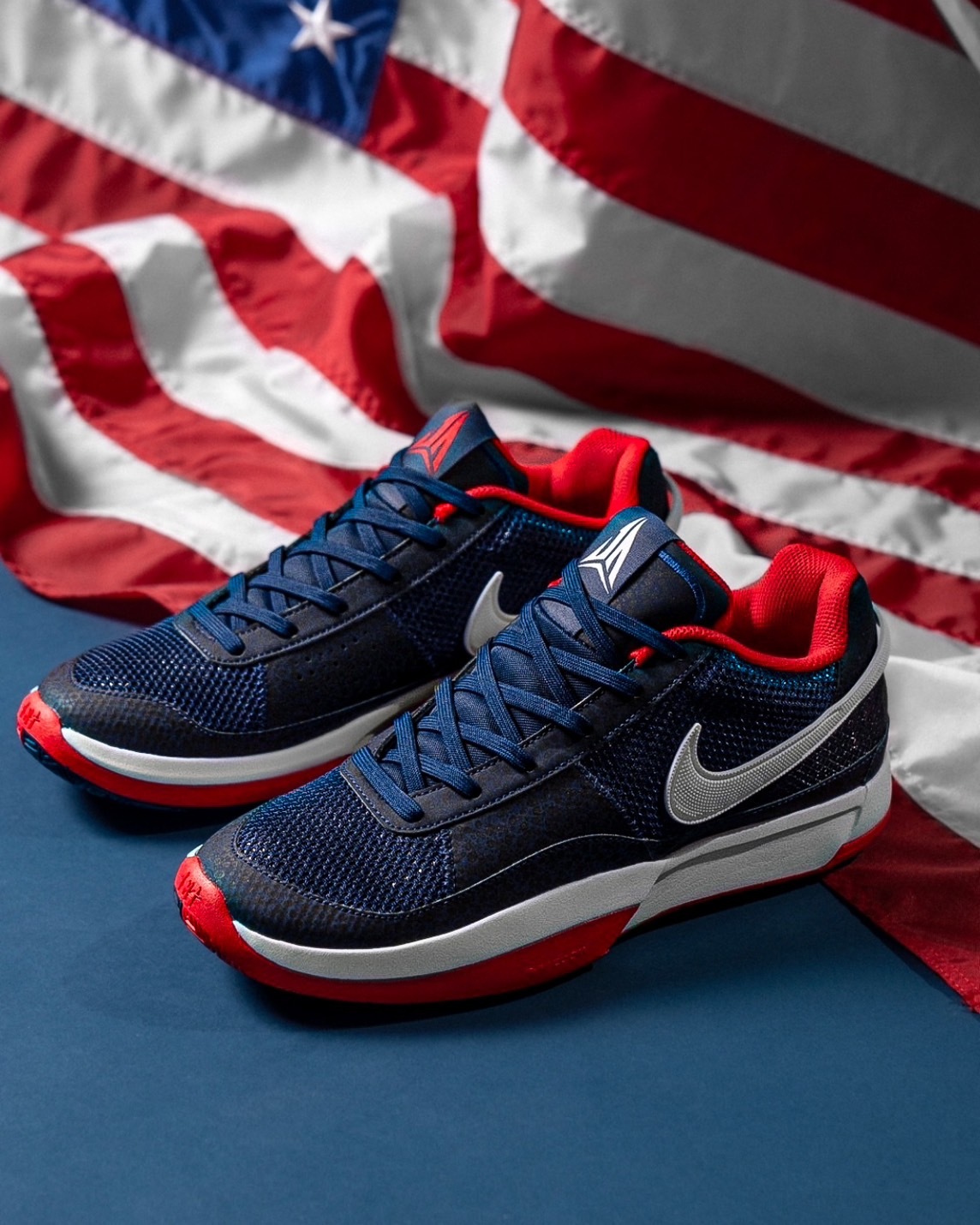 海外限定　NIKE Ja 1 EP USA アメリカ代表　ネイビー　レッド 海外発売中】Nike Ja 1 EP “USA” | bbkicks-news