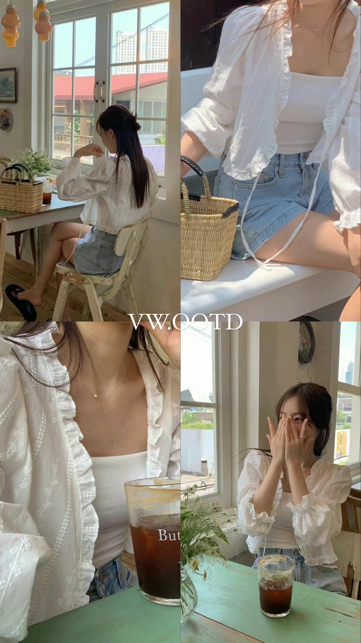 木耳刺繡暗紋外套