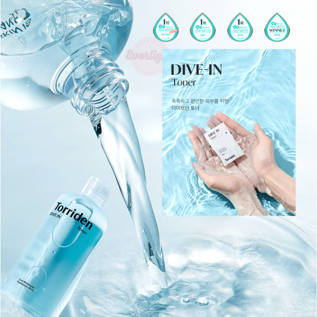 【現貨】【韓國年度皇牌系列💦】Torriden DIVE-IN Low Molecule Hyaluronic Acid Toner 低分子透明質酸爽膚水