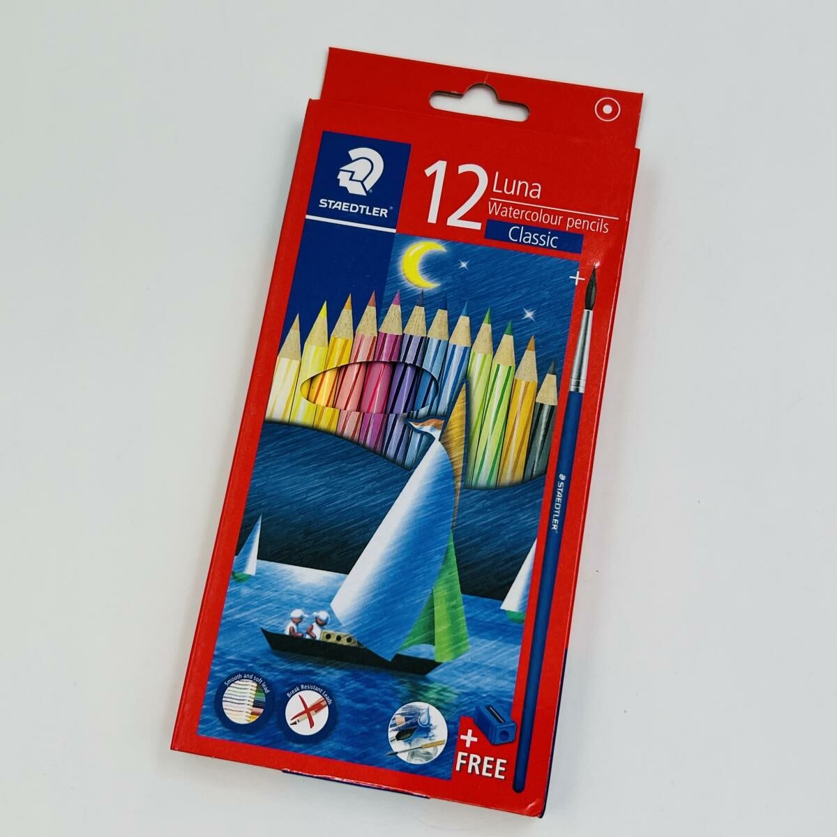 施德樓 - 德國施德樓Luna 137 C 12色 水溶性木顏色鉛筆