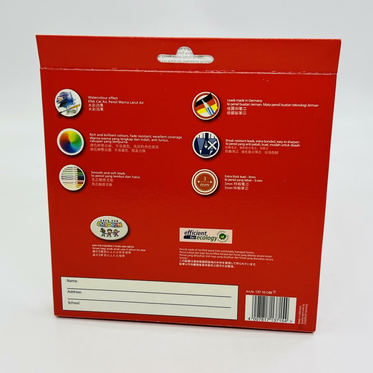 施德樓 - 德國施德樓Luna 137 C 48色 水溶性木顏色鉛筆