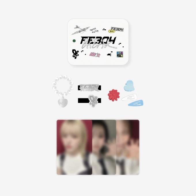 NMIXX HIDDEN HELPER KEY RING ACCESSORY SET