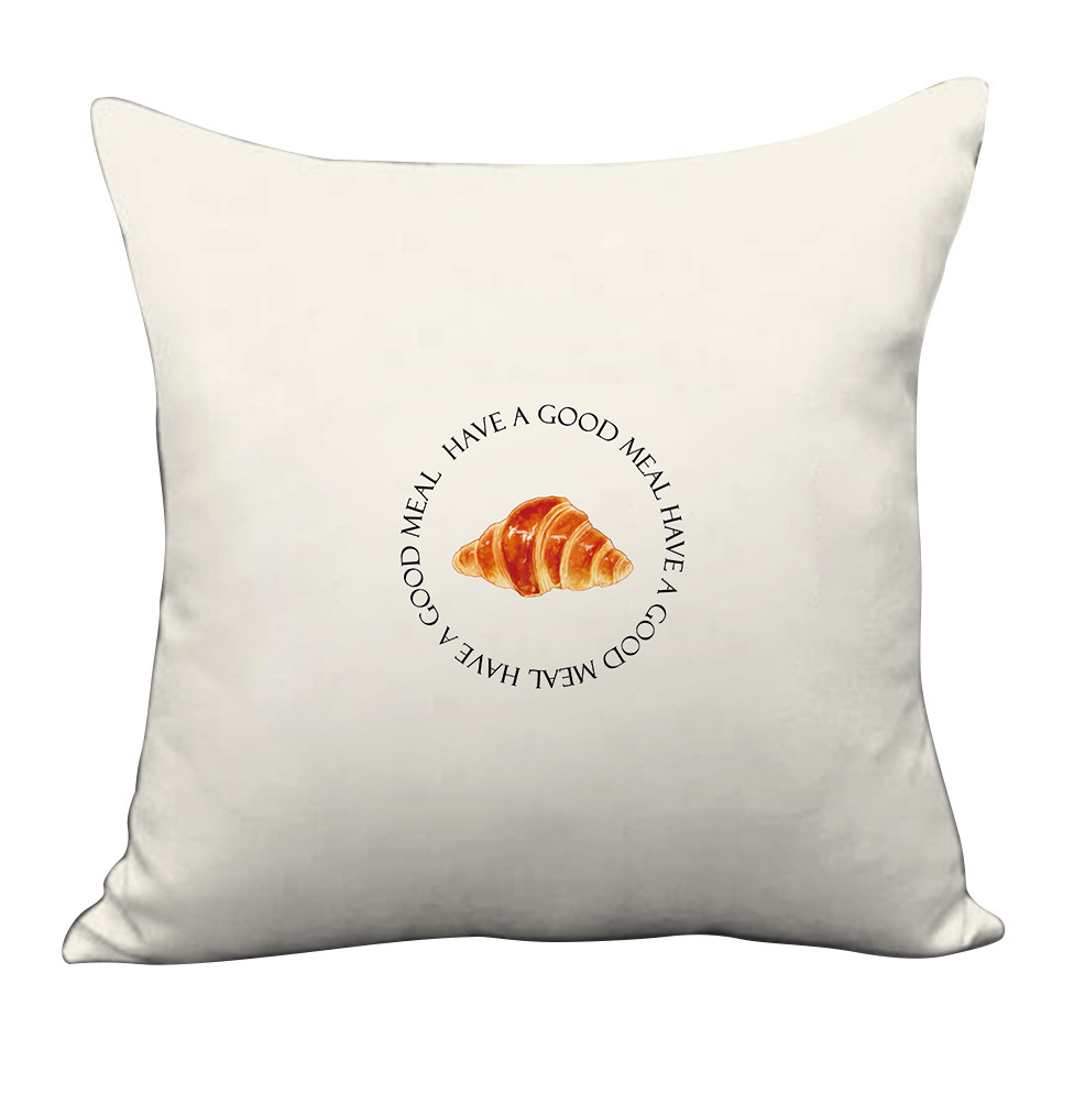 《4540》INS 簡約早餐抱枕