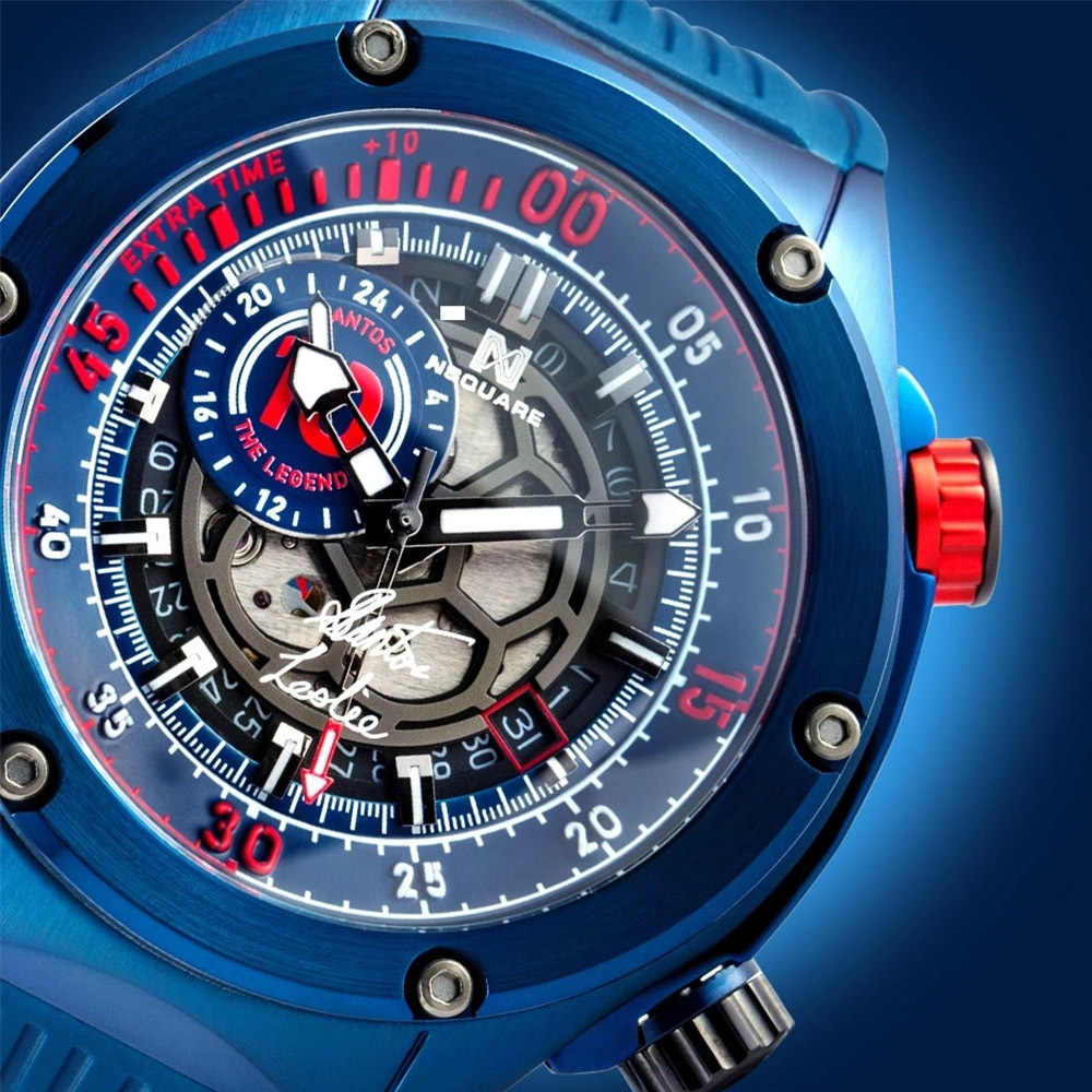 【NSQUARE】The Legend 傳奇系列 Santos Leslie合作 藍色限量版 G0544‐N45.1