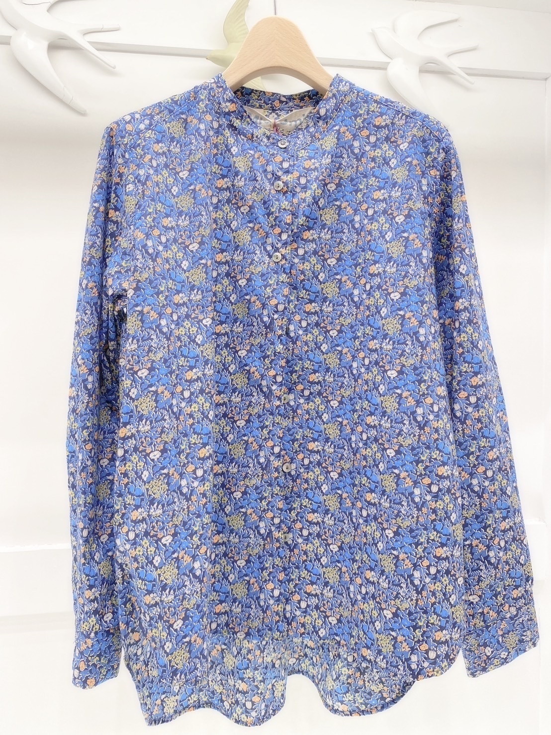 Liberty花布襯衫