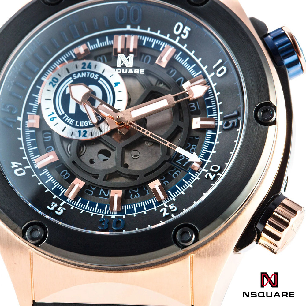 【NSQUARE】The Legend 傳奇系列 Santos Leslie合作款 奢華黑金 G0544‐N45.2