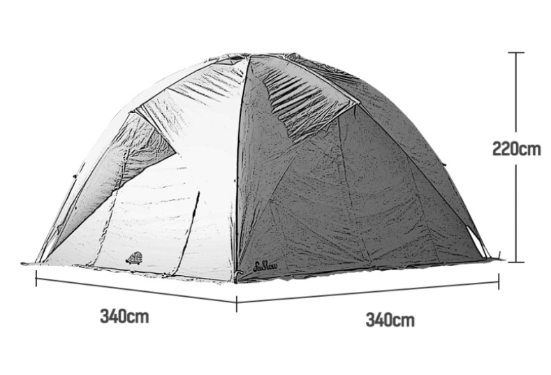 FaSlow｜Station Dome 科技棉自立帳