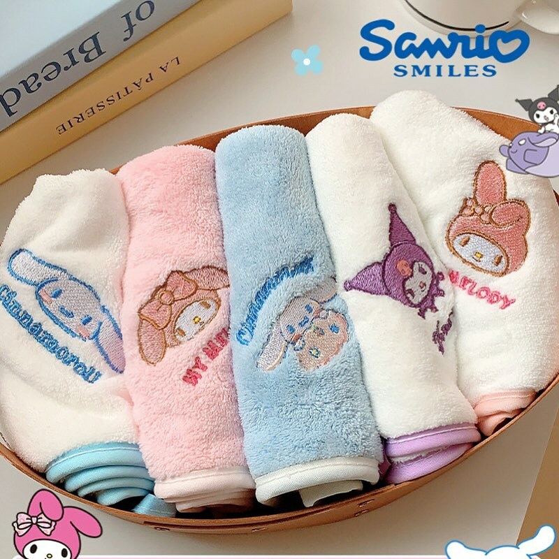 三麗鷗小方巾五入組