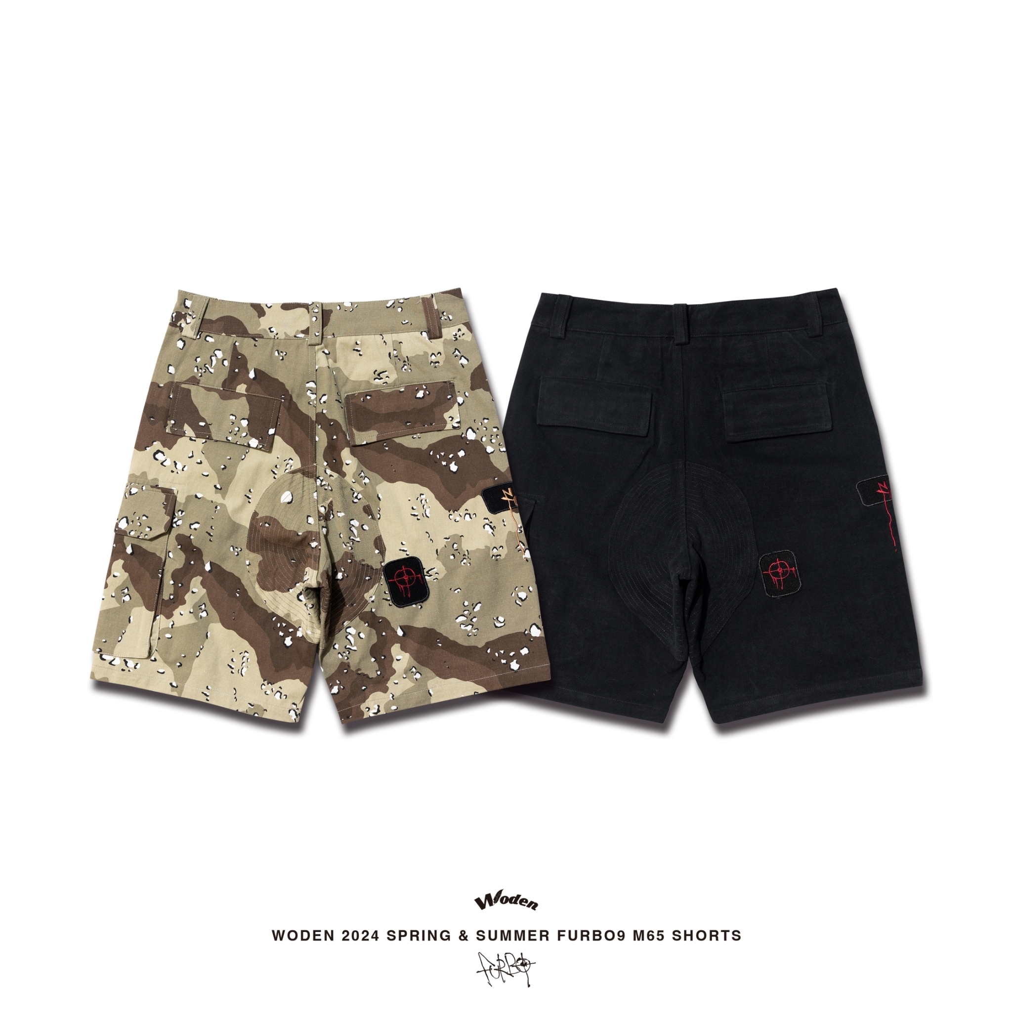 WODEN 2024 Spring & Summer Furbo9 063 M65 Shorts