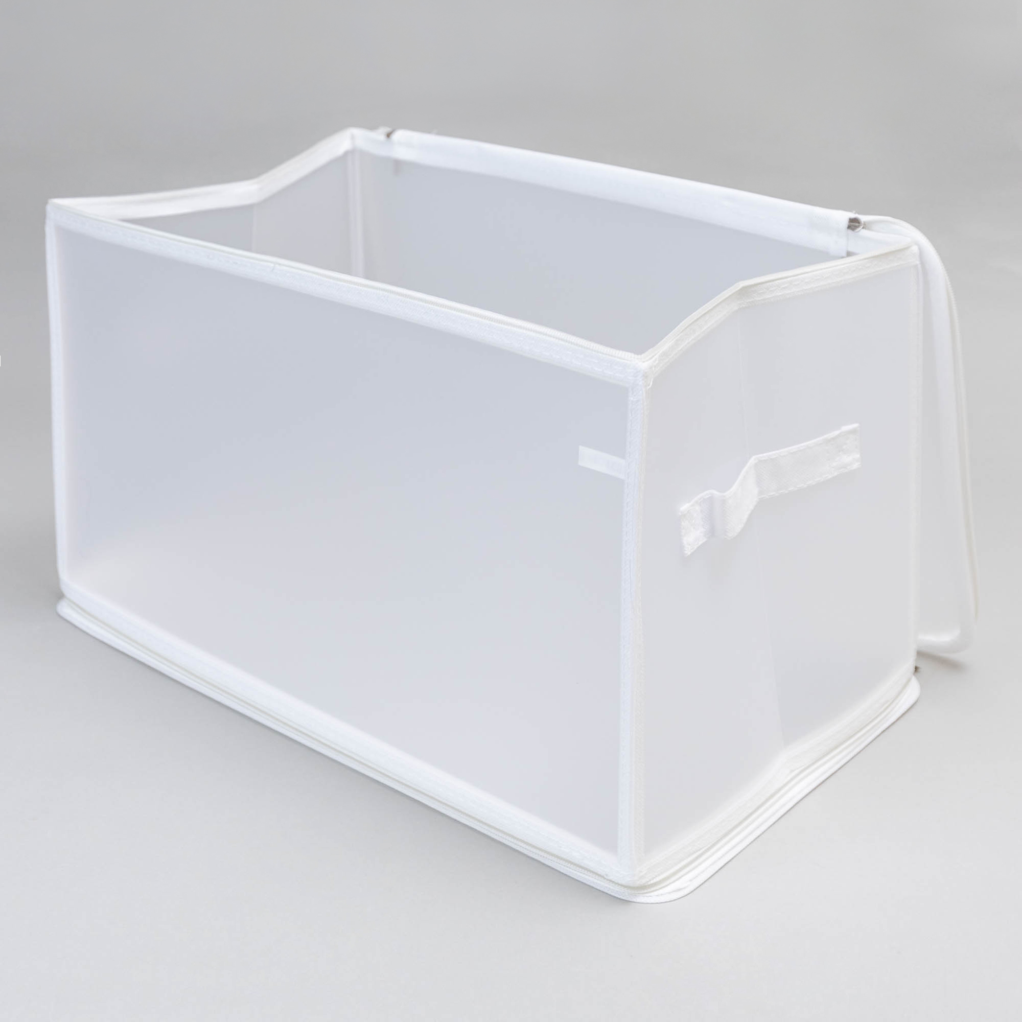 收納盒|可折疊透明收纳箱47L - LeapSelect