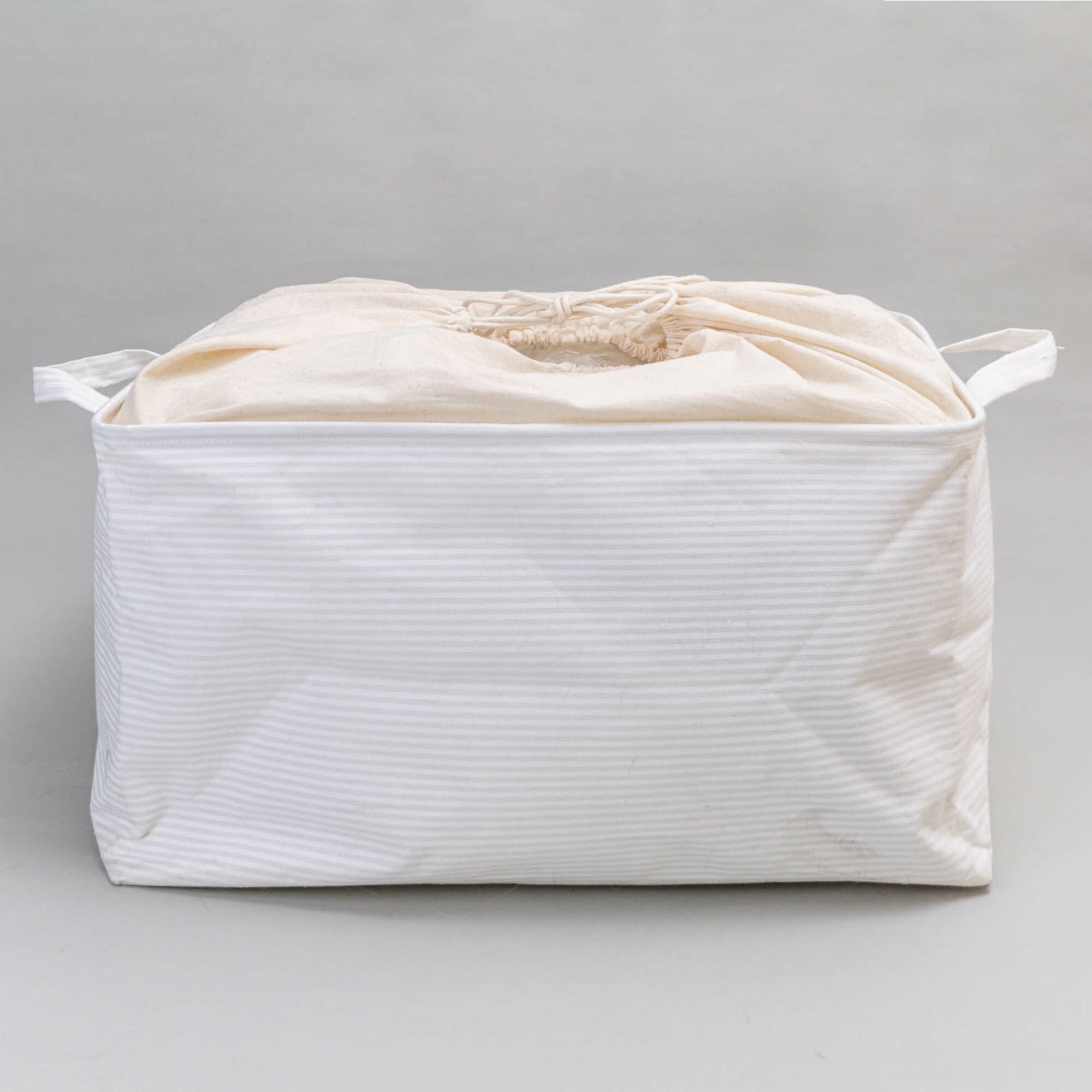 收納盒|棉麻布藝摺疊儲物箱 - LeapSelect