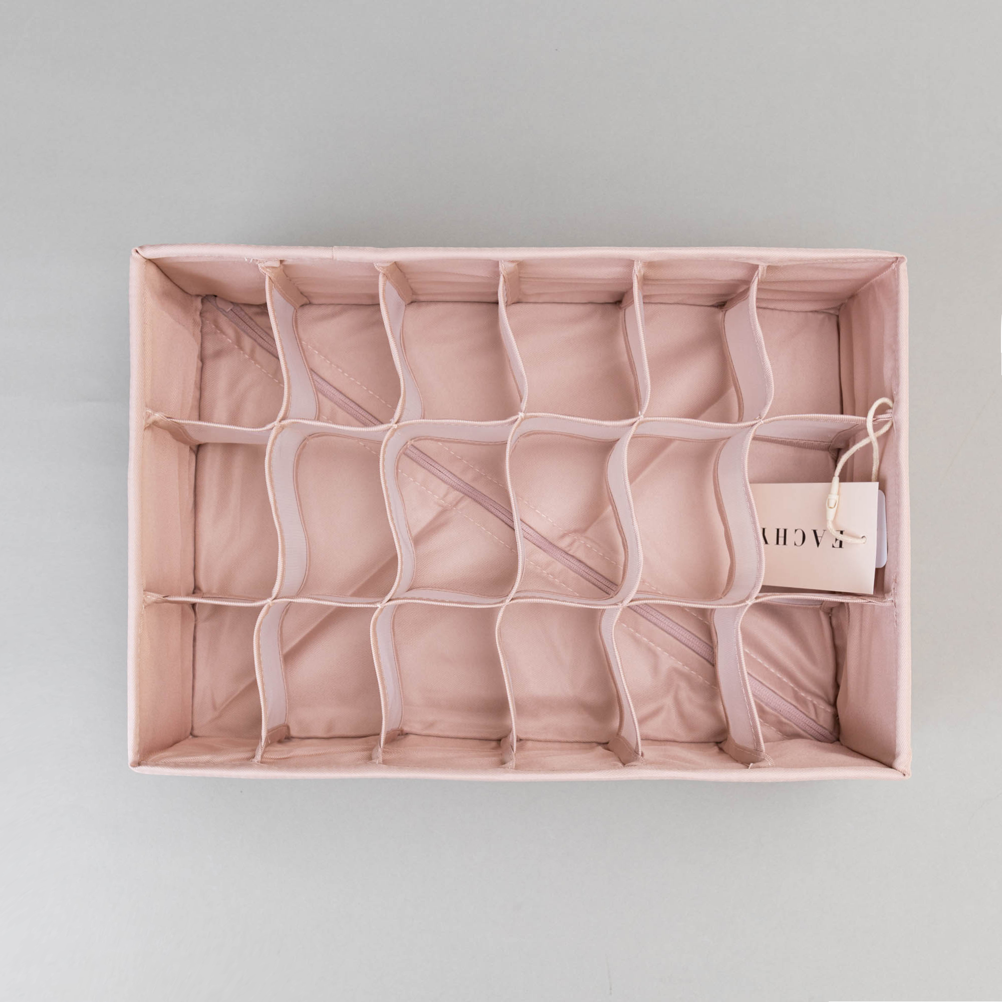 收納盒|衣物收纳盒-襪子/晨霧粉 - LeapSelect