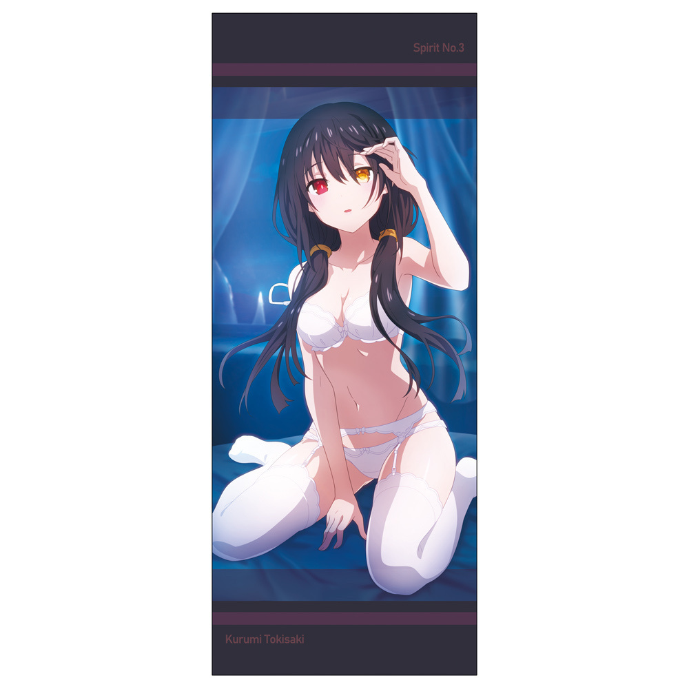 Cospa 0805 時崎狂三 ハイブリッドフェイスタオル 闇夜の誘惑Ver. [デート・ア・ライブV]