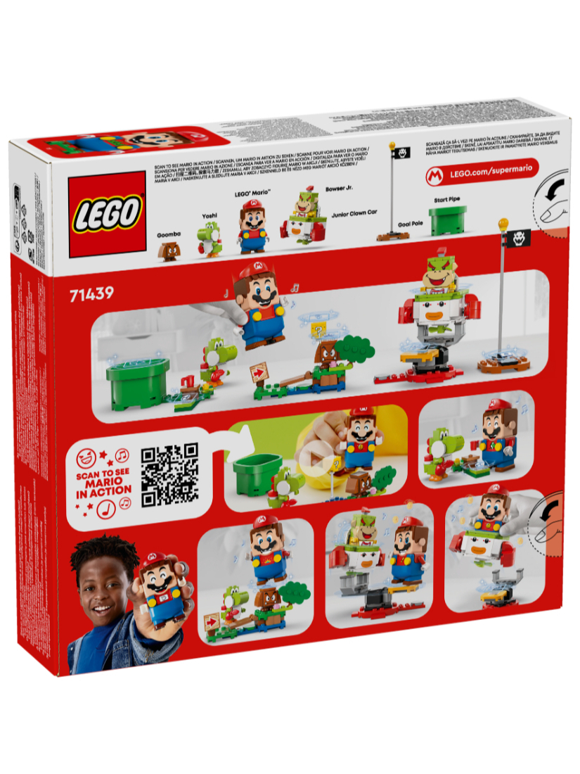 LEGO 71439 與樂高瑪利歐一起冒險！