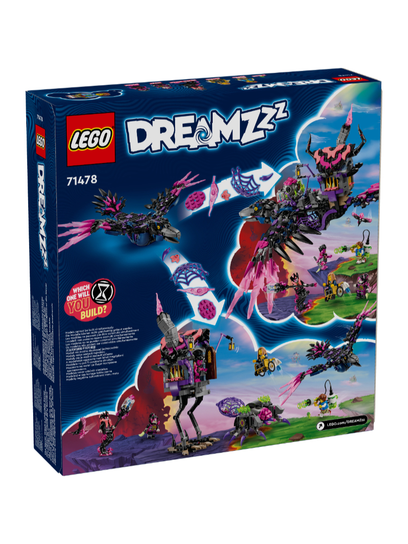 LEGO 71478 奈何女巫的暗夜渡鴉