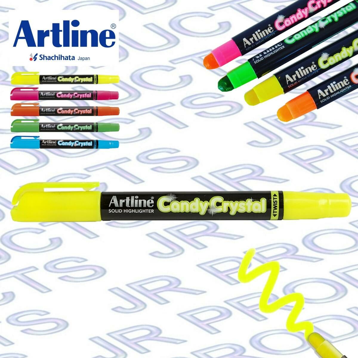 Artline - Artline 固體水晶螢光筆 #EK-680 - 1支