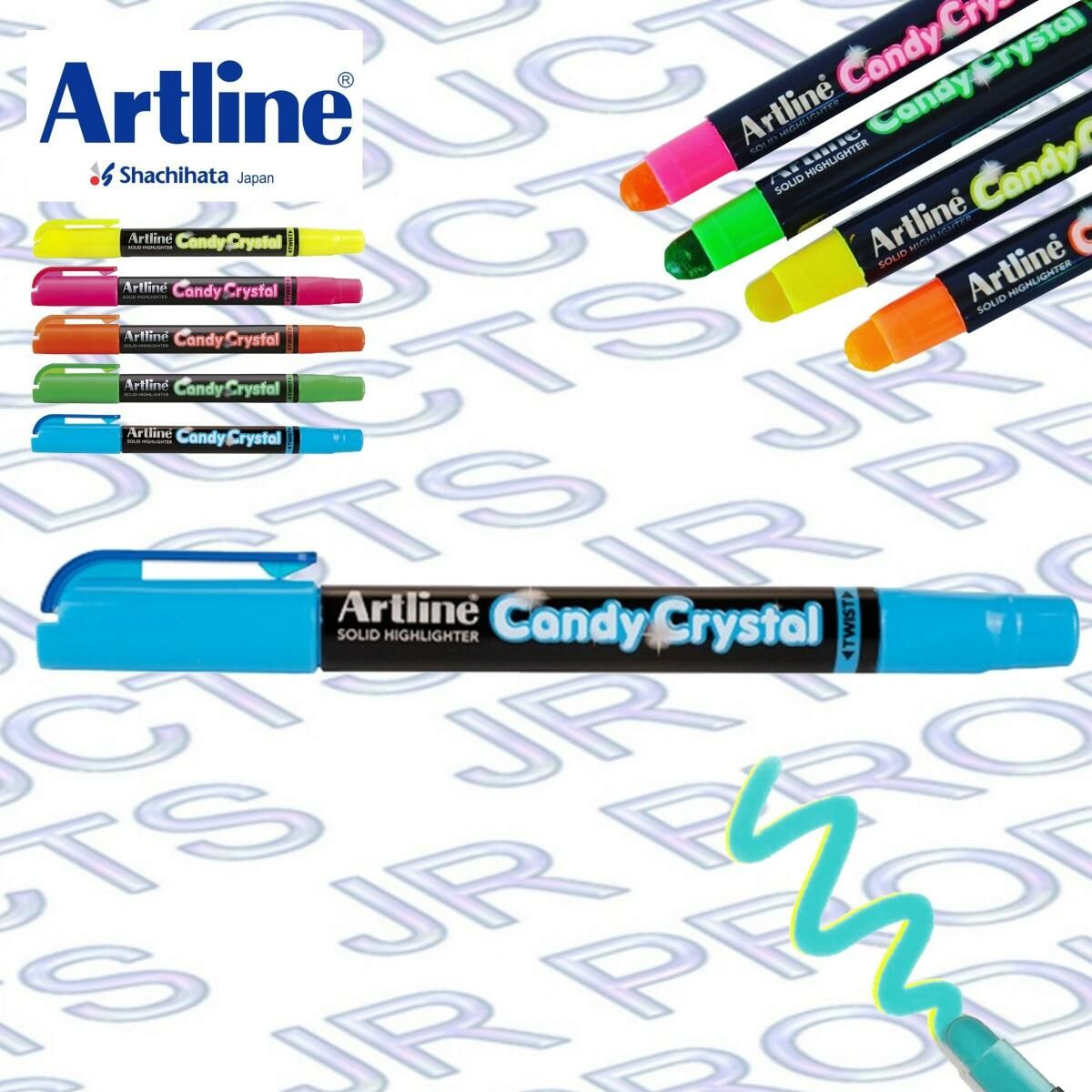 Artline - Artline 固體水晶螢光筆 #EK-680 - 1支