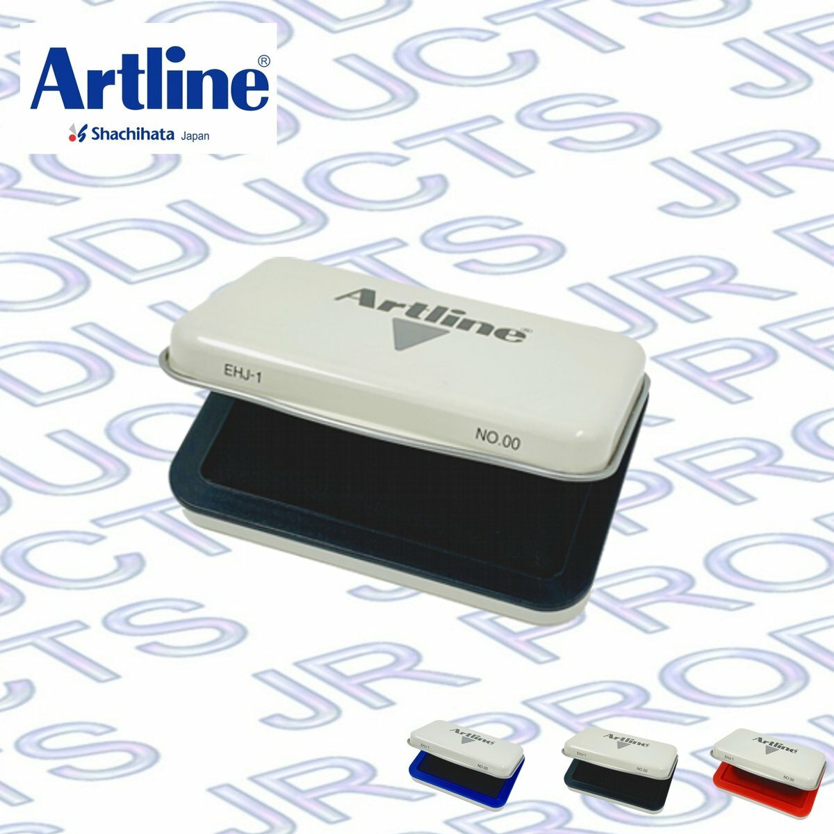 Artline - 日本雅麗牌 No.00 細號印台 , 藍色 / 黑色 / 紅色 #EHJ-1