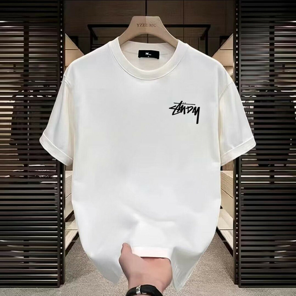 美式潮牌雙面印花短袖T恤