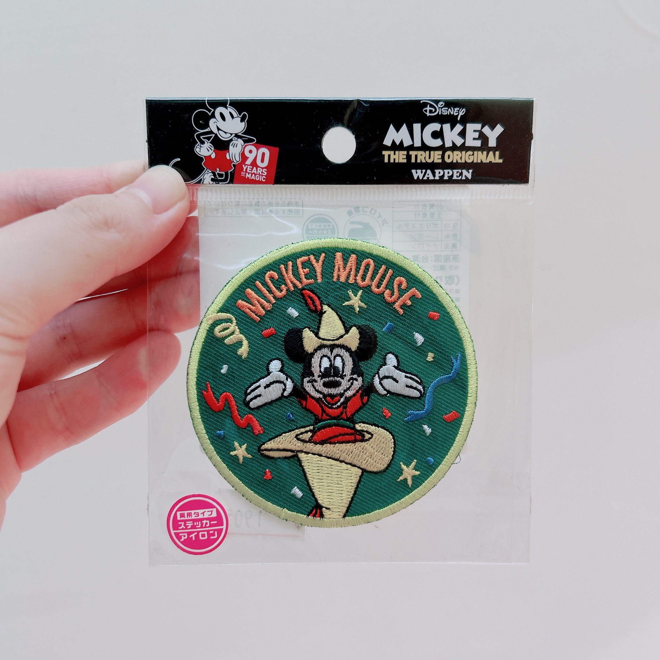 日本 迪士尼 米老鼠 米妮 唐老鴨 刺繡燙貼｜Disney WAPPEN