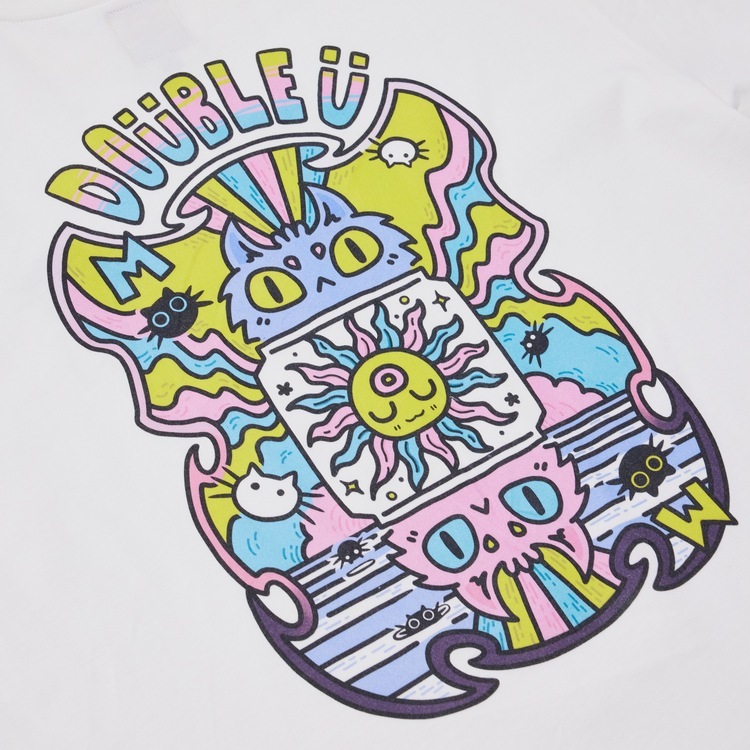 double 短T tee 貓 阿傑 RJ