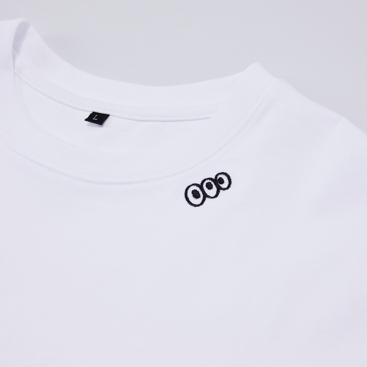ꙨꙨꙨ重磅耐穿三眼素Tee｜白