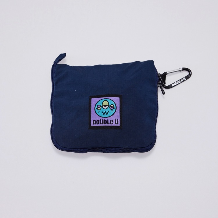 品牌GOGO收納購物袋｜藍