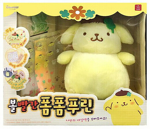 Sanrio 三麗鷗 布丁狗 18cm 發亮有聲 娃娃 韓國限定