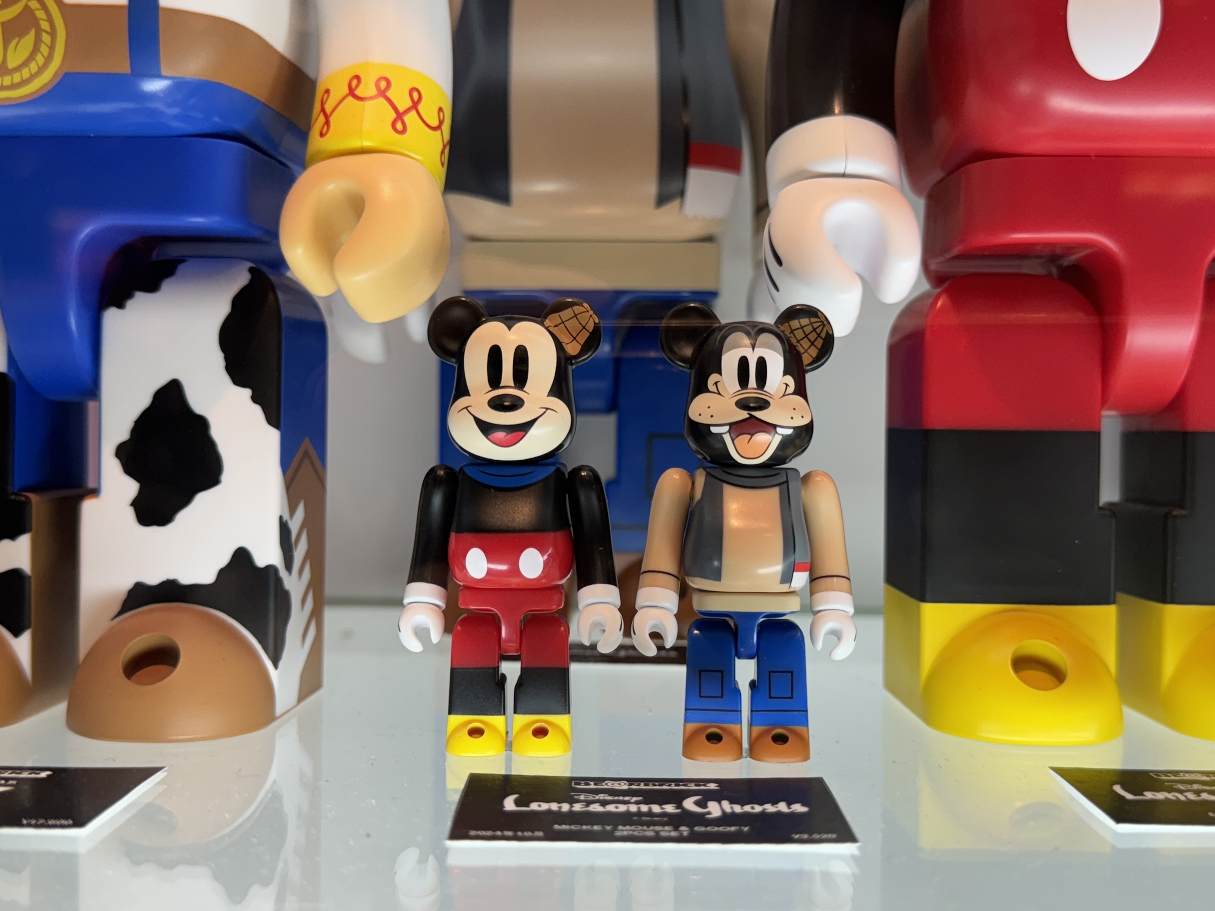 🥇現貨🥇Bearbrick 100% MICKEY MOUSE & GOOFY 2PCS SET