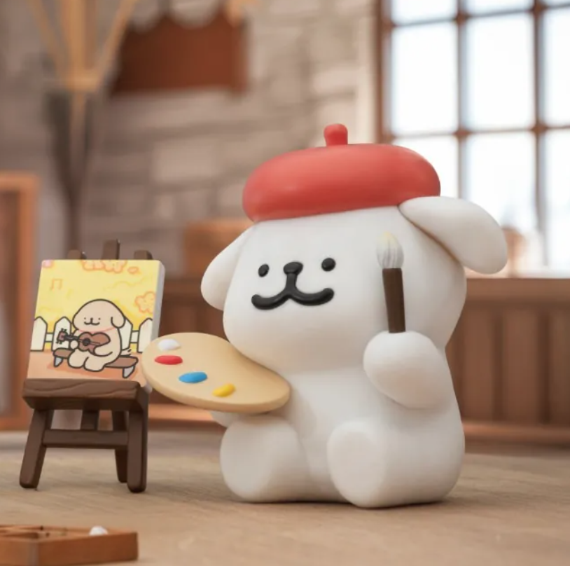 【APAIR】預購 MALTESE 線條小狗 我倆世界第一要好 植絨公仔 盲盒 / 預購