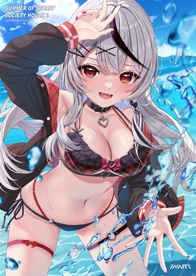 C104 「同人代購」「Melonbooks代購」inari- 花叉クロヱ(水着) クリアファイルFILE