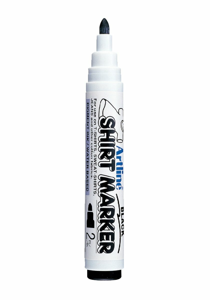 Artline - 日本雅麗牌 EKT-2 防水T恤繪畫筆(8支), 經典8色系列