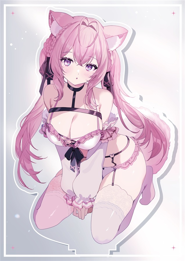 C104 「同人代購」「Melonbooks代購」オリジナルランジェリーアクスタ 立牌