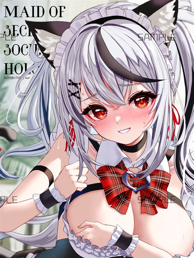 C104 「同人代購」「Melonbooks代購」沙花叉クロヱ(メイド) クリアファイルFILE