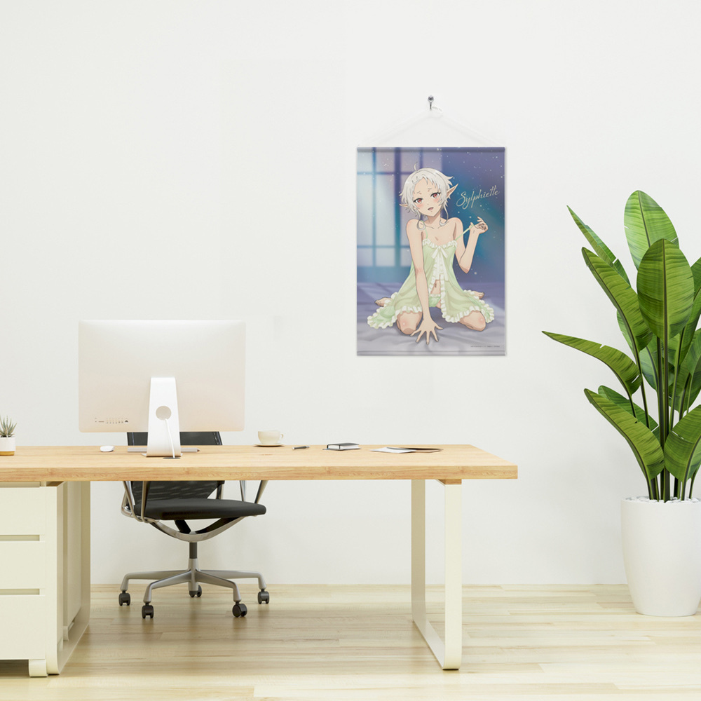 Cospa 0805 描き下ろし シルフィエット B2タペストリー ベビードールVer. [無職転生II ～異世界行ったら本気だす～]