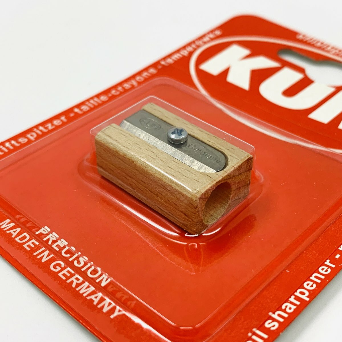 KUM - 德國 木製單孔鉛筆刨 - 1 個