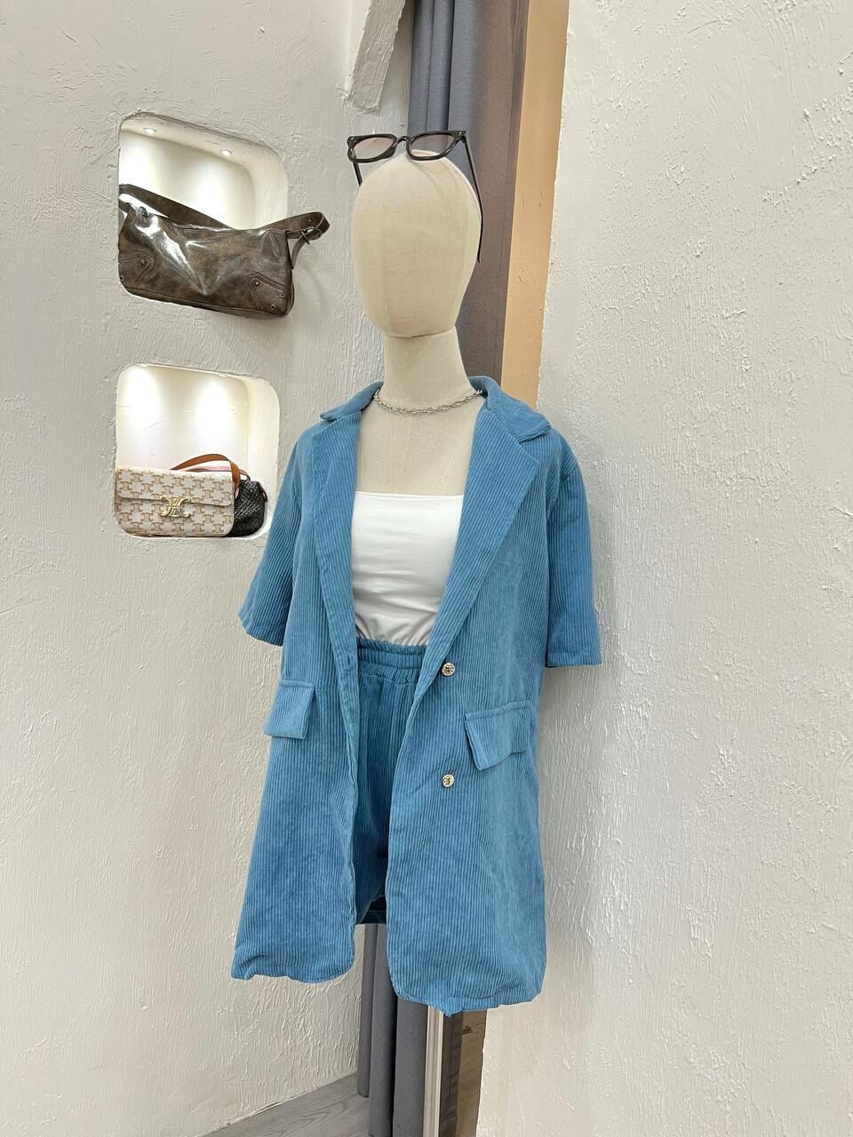 Velvet Blazer Set