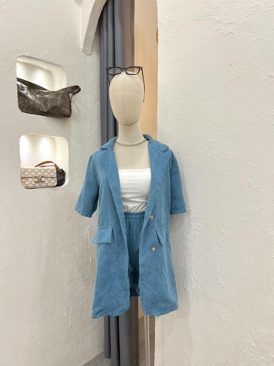 Velvet Blazer Set