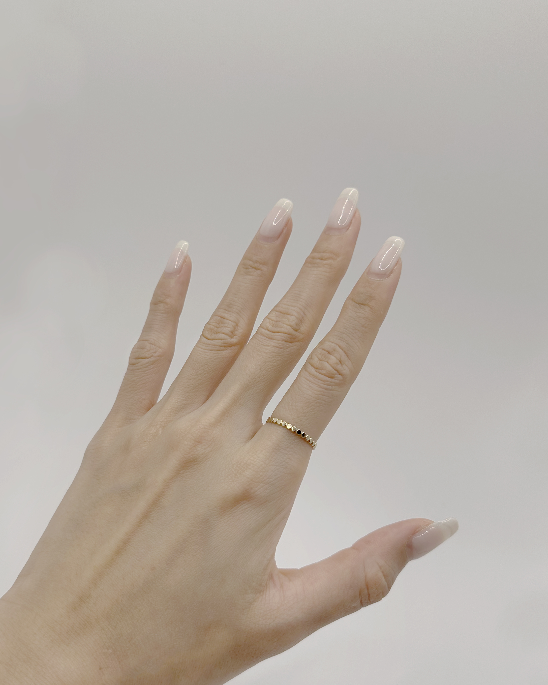 Lucia | 光點圓圈戒 14K包金