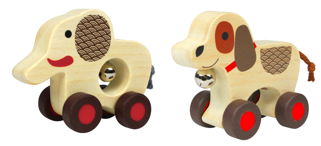 適合18M+UFUN啟蒙玩具-搖鈴動物|BABY BELL ROLLER|