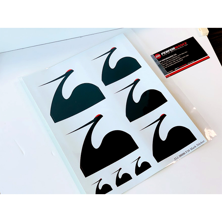 SPOON SPORTS 丹頂鶴貼紙組