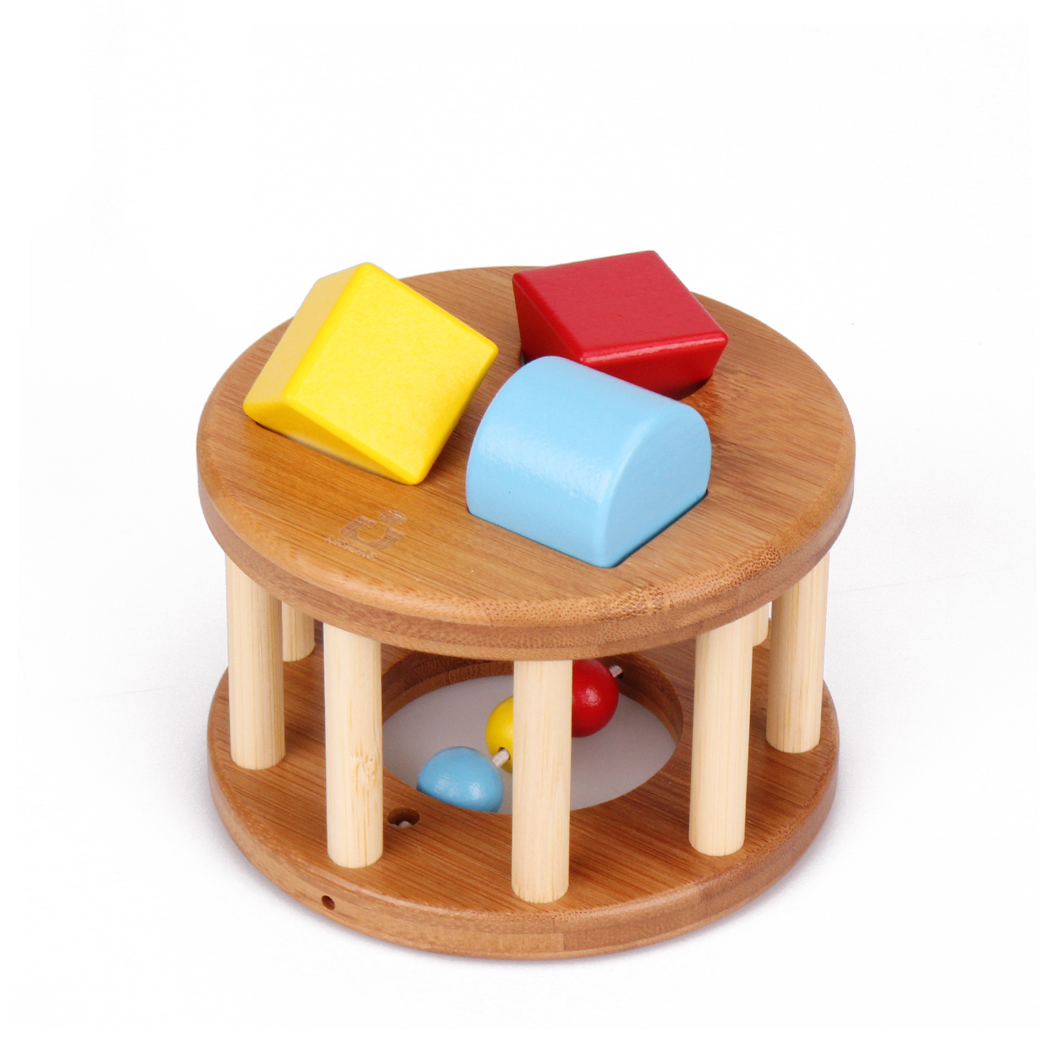 適合18M+UFUN啟蒙玩具-竹制分類盒