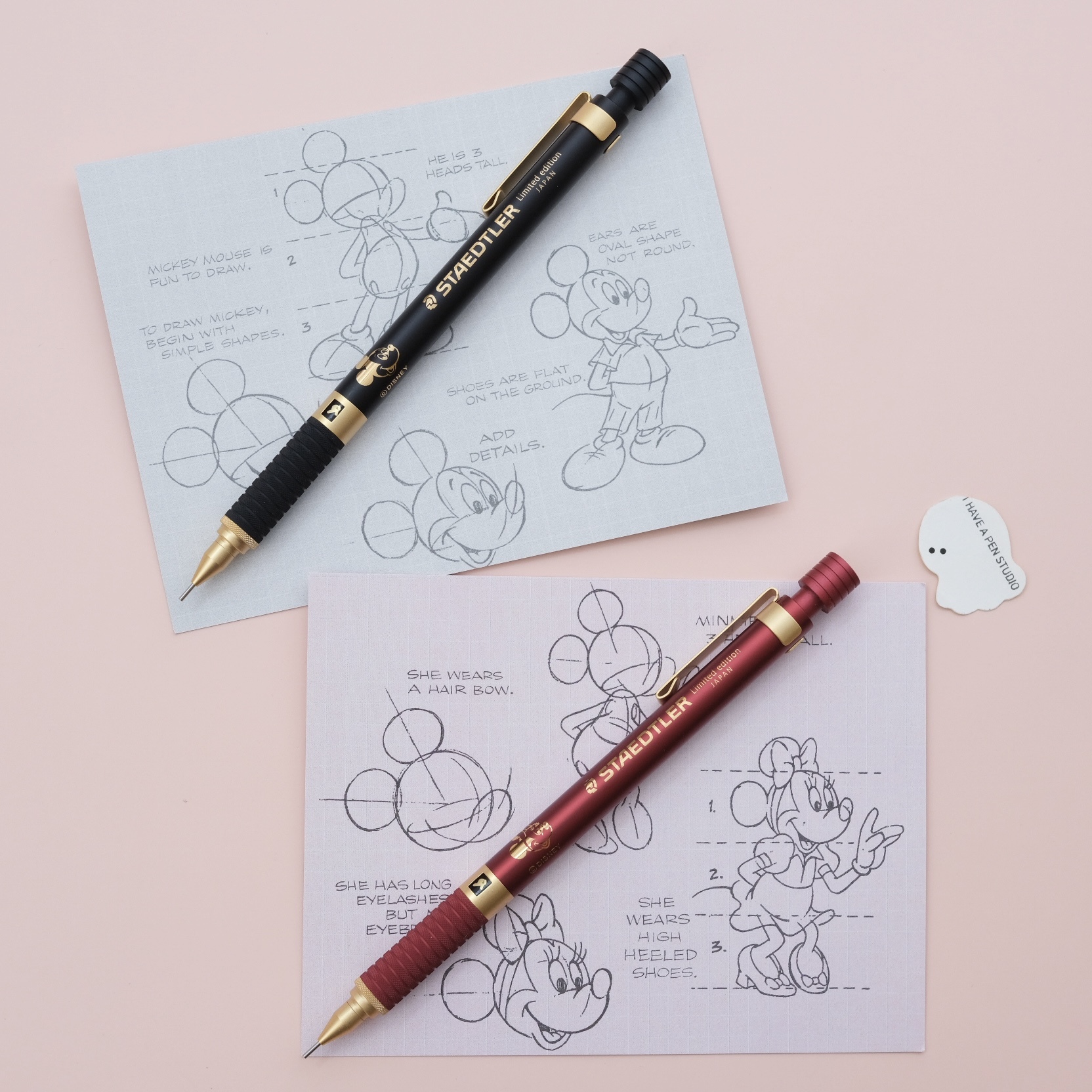 STAEDTLER 925 35 Disney 施德樓 迪士尼 米奇 米妮 90 週年限定版 製圖自動鉛筆