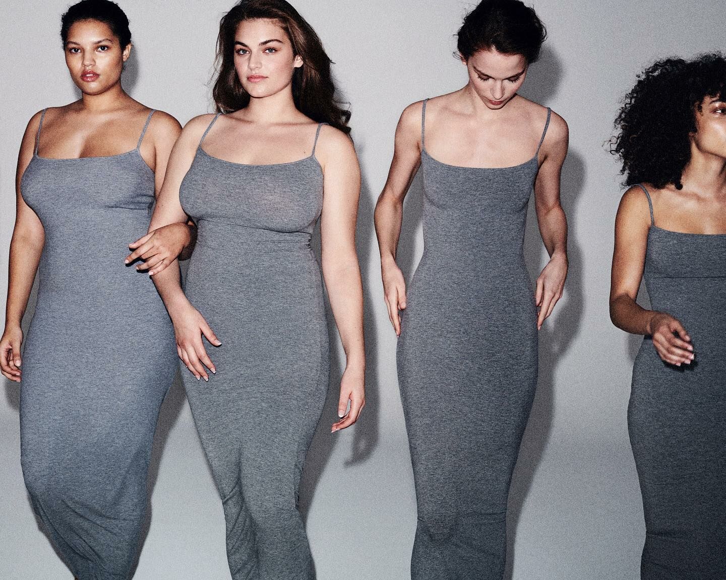 <❗國外代購❗>SKIMS SOFT LOUNGE LONG SLIP (灰)