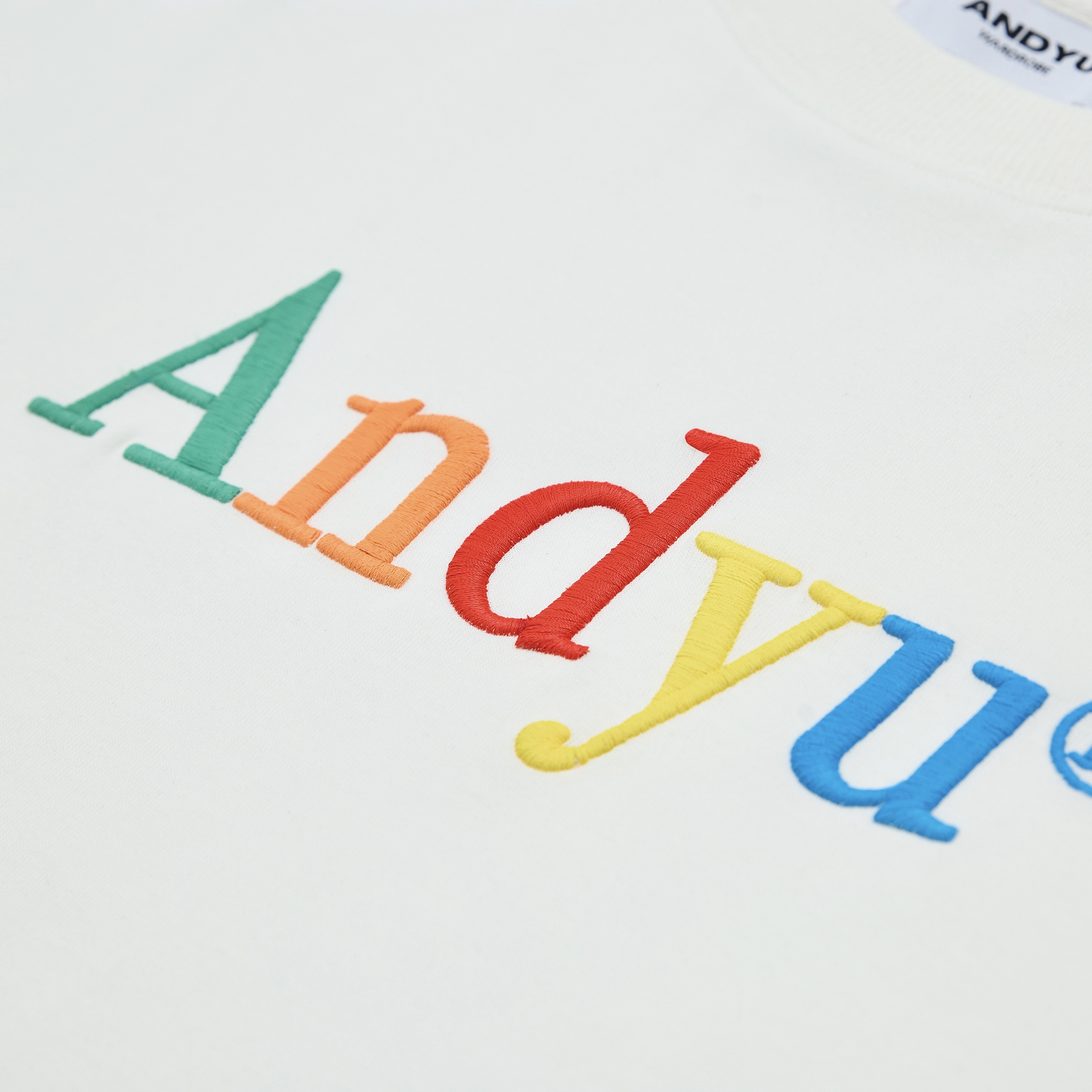 ANDYU gallery logo sweatshirt "wonderland"