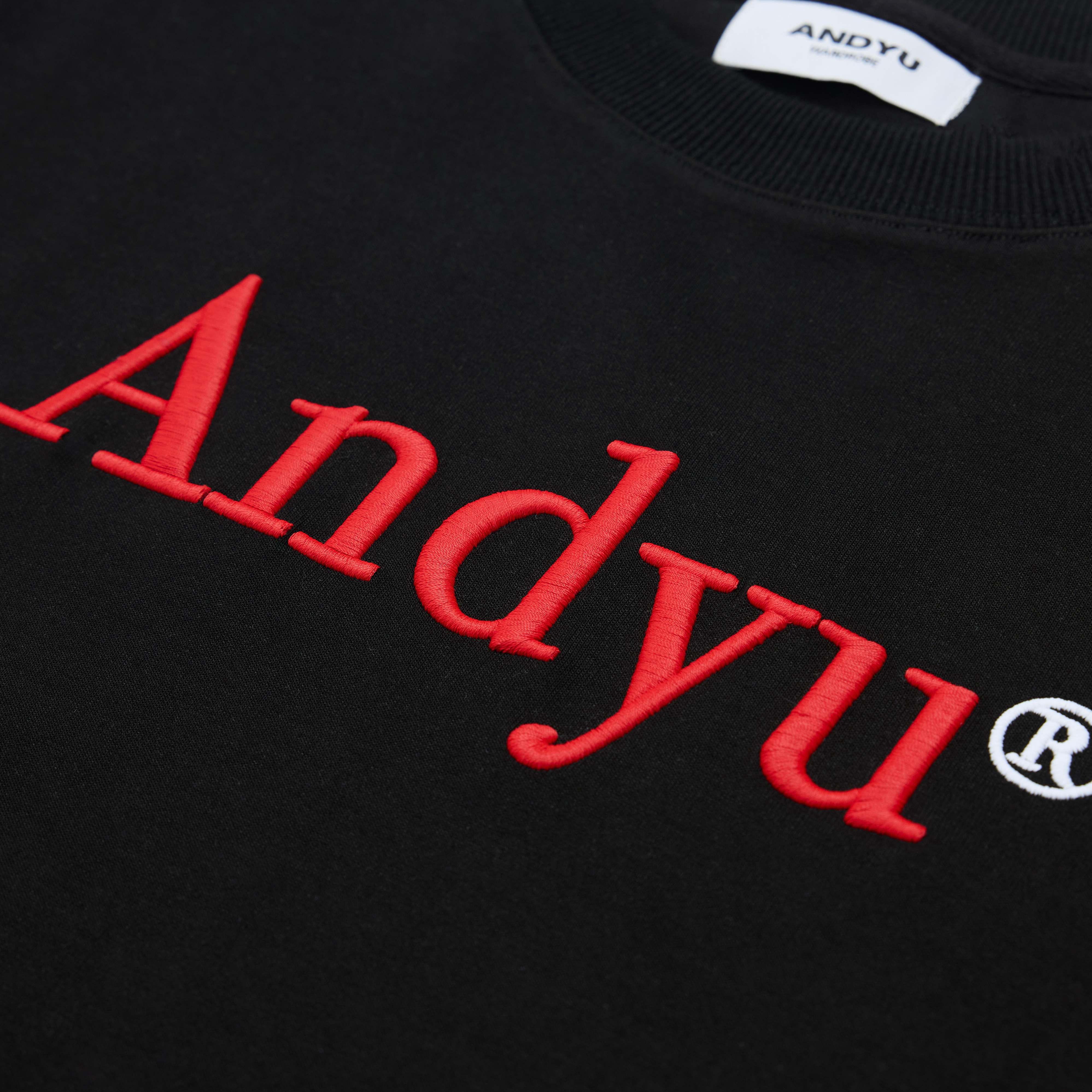 ANDYU gallery logo sweatshirt "social club"